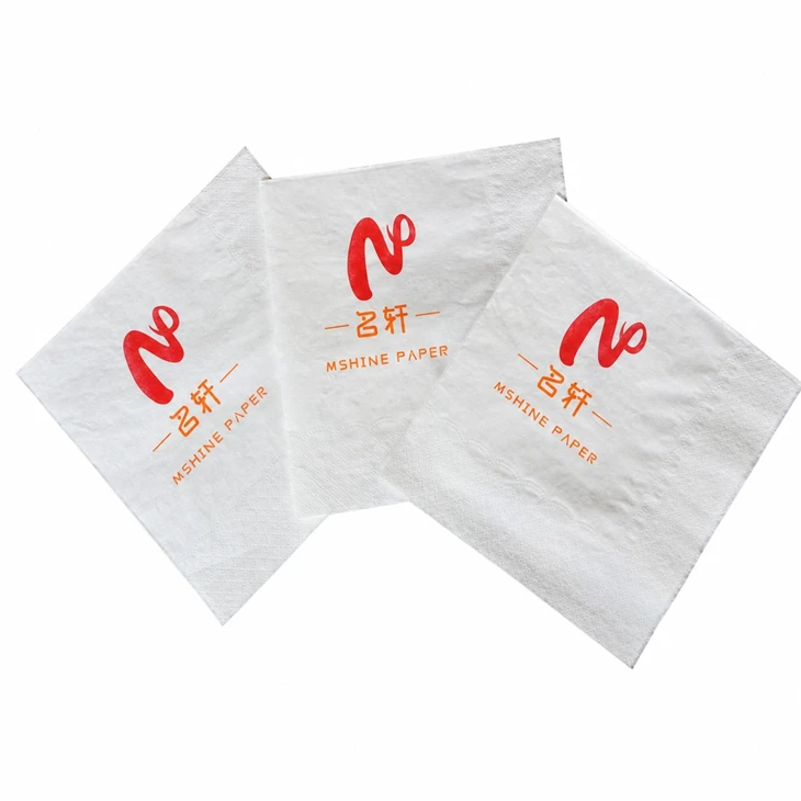 White Paper Cocktail Napkins factory